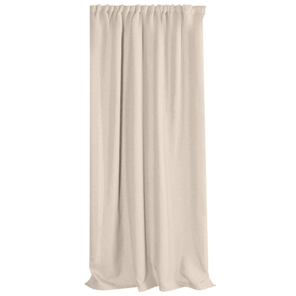 Штора портьерная Волшебная Ночь 200х270 см жемчуг рогожка 777128