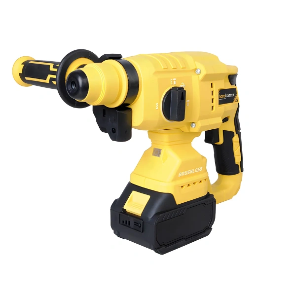 Перфоратор аккум б/щ Hanskonner HRH2024BL, 18В,1BatterySystem,2.2 Дж,3 реж,24мм,1x4.0Ач,ЗУ,кейс