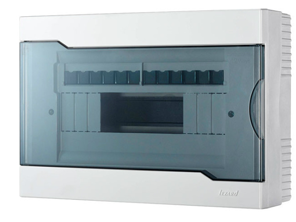 Бокс с прозр. крышкой ЩРН-П-12 для наруж.ус-ки 12 мод.730 2000 012