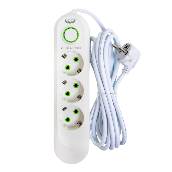 Удлинитель F03-3 (3м белый)