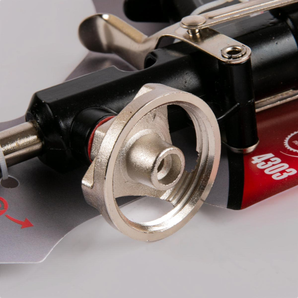 Пистолет для монтажной пены  "ЭКСПЕРТ" 4303 металлический корпус с регулировкой