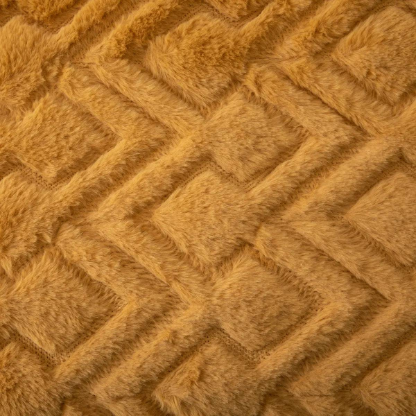 Плед Atmosphera Mara 120х160 см мех охра 188511R