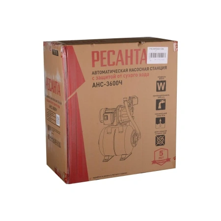Cтанция автономная насосная АНС-3600Ч Ресанта