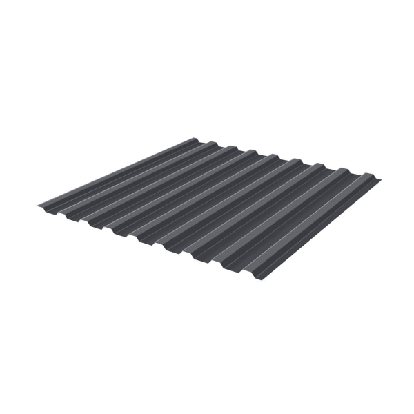 профнастил НС20х1060мм сер.цвет.мат.р.