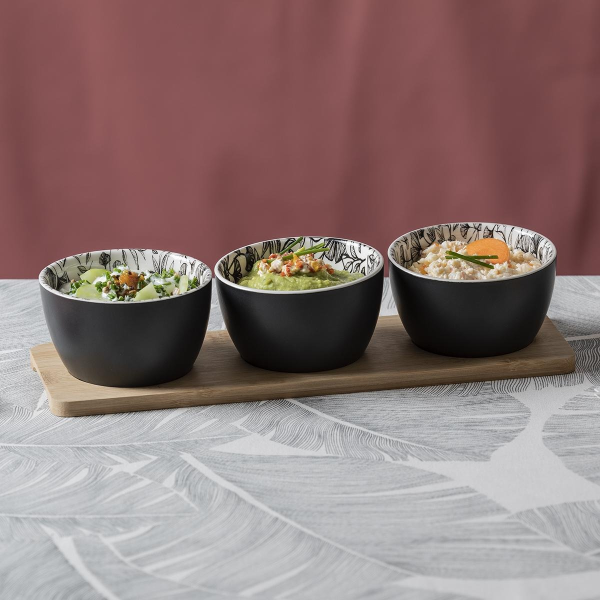 Набор для закусок SG  FLORAL APPETIZER SET 4 пр 176926