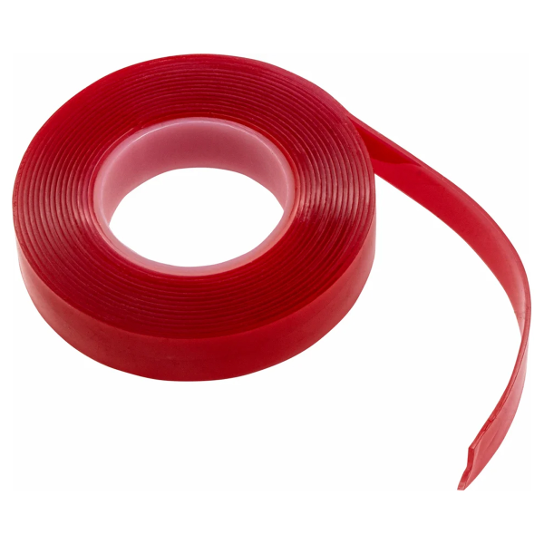 Лента двусторонняя клейкая  из вспененного акрила, прозрачная, 15ммх3м// Matrix