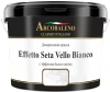 Краска декоративная "Arcobaleno Effetto Seta Vello Bianco" база: белый шелк 5 кг
