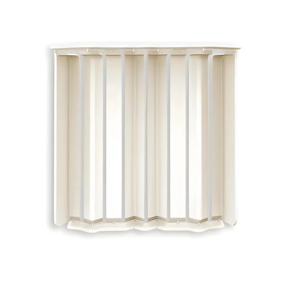 Накладки для плинтуса прямоугольного 80мм "Идеал Дюра" (набор из 8 эл. во фл.), 033 Кремово-белый