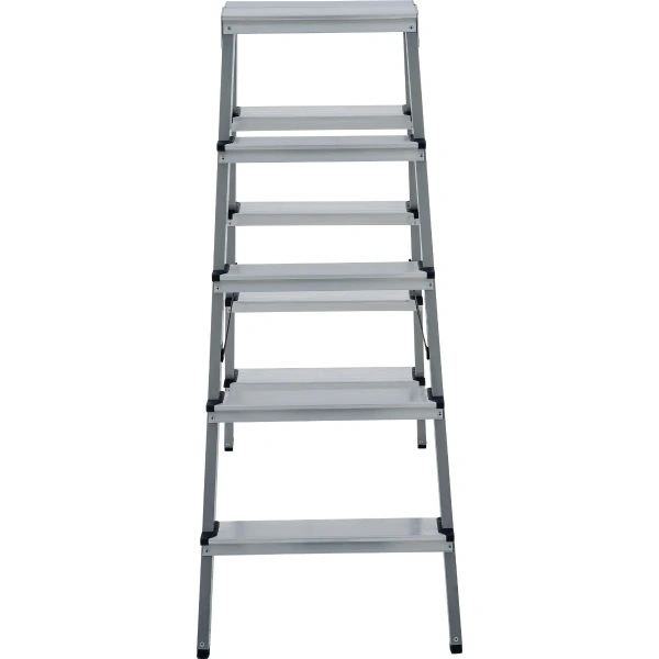 Стремянка ст./ал. двухсторонняя Новая Высота NV 1140, 2х5 ступ. 80 мм