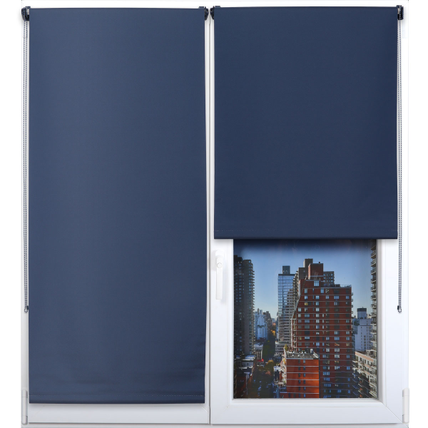 Штора рулонная Luance Блэкаут 150х180 см синий 350115018019