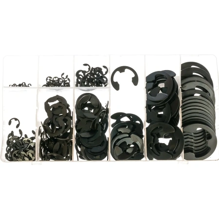 Набор стопорных колец, D 3 - 32 мм, 300 предм.// Сибртех