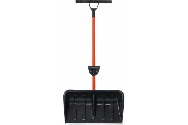 Лопата-скрепер снеговая пластм. 680х380мм со стальным черенком STARTUL PROFI (ST9057-3)