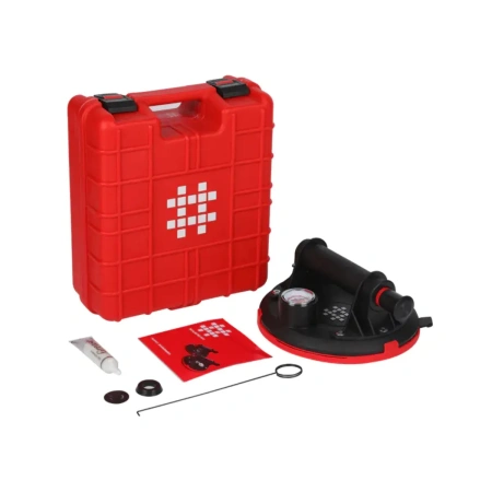 Присоска вакуумная с датчиком давления (манометром) P611, 200 мм, 140 кг, Shijing