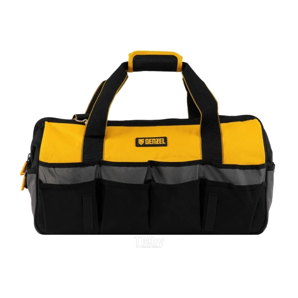 Сумка для инструмента, 500х245х300 мм, 20 карман.,съемный органайз. 10 карман.,наплеч. рем.// Denzel