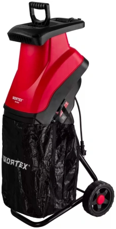 Измельчитель садовый WORTEX SE 4524 (2400 Вт, ножи, 50 кг/ч, ветки до 45 мм)