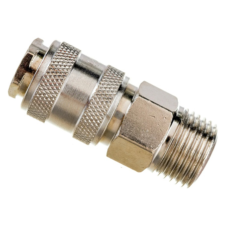 Соединение быстросъем. МАМА х нар. резьба 1/2" (сталь) ECO