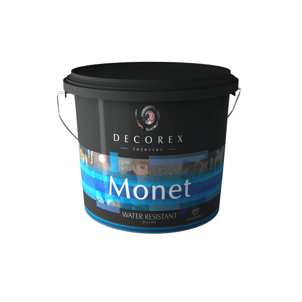 Краска водоэмульсионная фасадная, Decorex MONET NEW, 5 кг Краска водоэмульсионная фасадная, Decorex MONET NEW, 5 кг