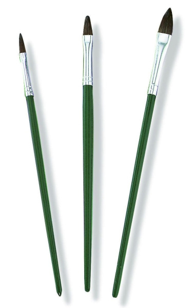 Набор худож. кистей ,3 шт