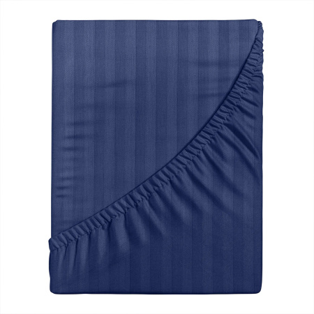 Простыня Verossa Stripe на резинке 180х200х30см борт 30 Indigo 784518