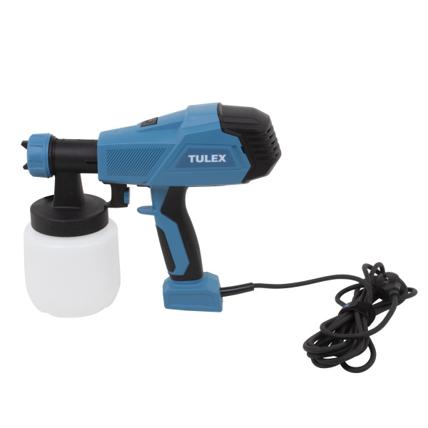 Краскопульт электрический TULEX TSG-500, 800мл, 60din/сек, 700мл/мин, d:1.8/2.6мм, 500Вт