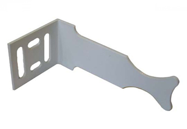 Кронштейн для радиатора угл. унив. (белый), MP-У