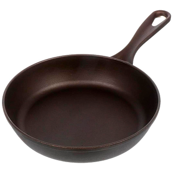 Сковорода чугунная BONIRON с литой ручкой диаметр 240-h45, ВС 24-01