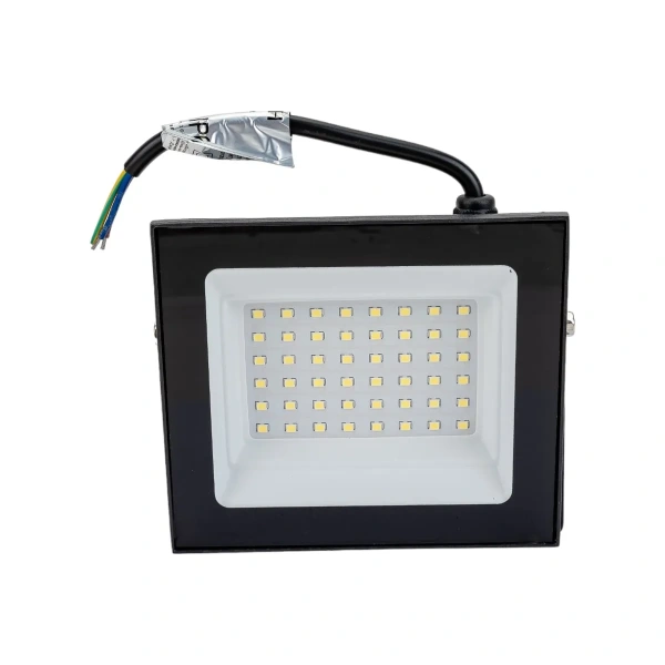 Прожектор Ultraflash LFL-5002 C02 черный (LED SMD прожектор, 50 Вт, 230В, 6500К) 15126