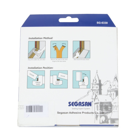 Уплотнитель для окон 6 м коричневый 9 мм