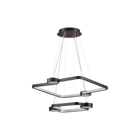 Люстра LEDIO LN23 черный LED 92W 4558Лм 220V SHERIDAN 5250/92L