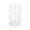 Душевое ограждение Fit 99 под низкий поддон прозрачный 90*90*180