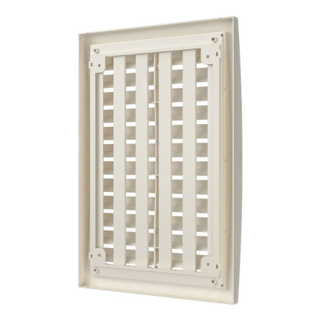 Решетка вентиляционная регулируемая АБС 200х300, 2030РРП Ivory,