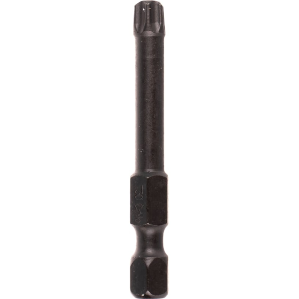 Биты ЗУБР "ПРОФИ" TORX, тип хвостовика E 1/4", T30, 50мм, 2шт, на карточке
