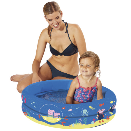 Бассейн детский надувной Happy People Peppa Pig 74 х 18 см 16263