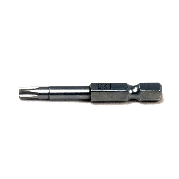 Биты T25x50мм, Torx Tamper, сталь S2, БОЕКОМПЛЕКТ BT25-50-10L