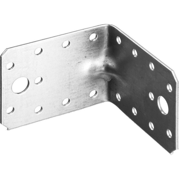 Уголок крепежный усиленный  УКУ-2.0, 55х70х70 х 2мм,ЗУБР