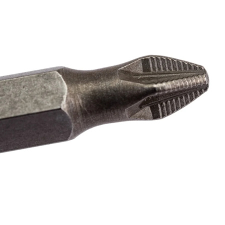Биты ЗУБР МАСТЕР 50мм кованые хромомолибденовая сталь тип хвостовика E 1/4 PZ2 10шт
