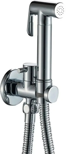 Смеситель с гигиеническим душем HAIBA HB5501 хром
