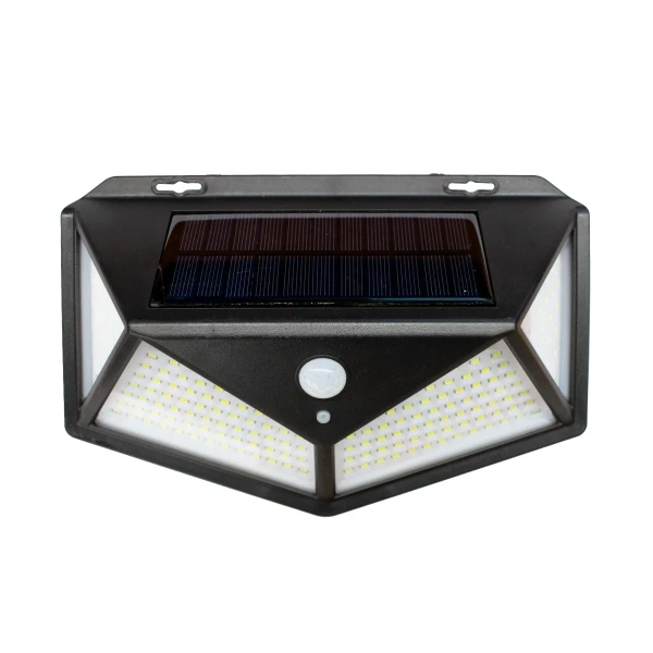Светильник настенный 8010A SMD  аккум. 1200 мА  20 Вт (зарядка от солнечной батареи)