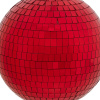 Шар елочный Atmosphera 20 см зеркальный красный 207790