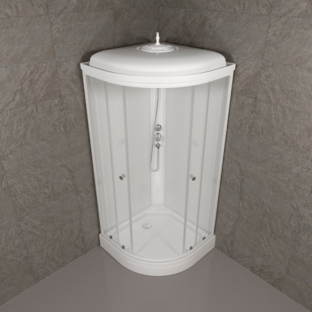 Душевая кабина Triton Экстра 88*88 А, 1/4 низкий подд. ПД30, ДН4, КС121, КН10, ЗС31, СТ28, КР19.(сиф