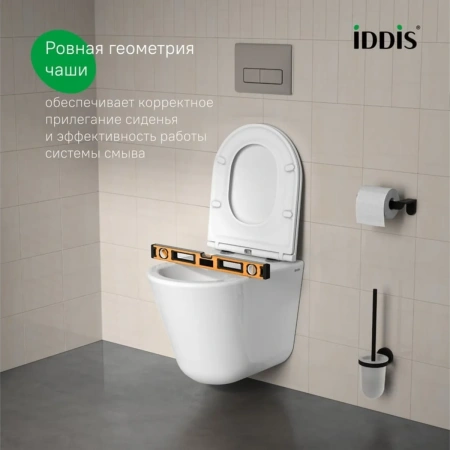 Унитаз подвесной безободковый, Ray, IDDIS, RAYRDSEi25