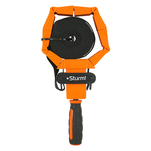 Струбцина ременная Sturm! 1078-12-4000 4м, ударопрочный пластик, нейлоновая лента