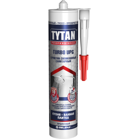 TYTAN герметик силиконовый санитарный UPG TURBO белый, 280 мл