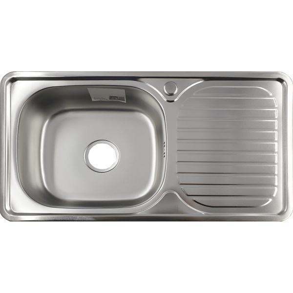 Мойка ZEUS 7642-Е 76*42*16 (0.6) прямоугольная левая "В"