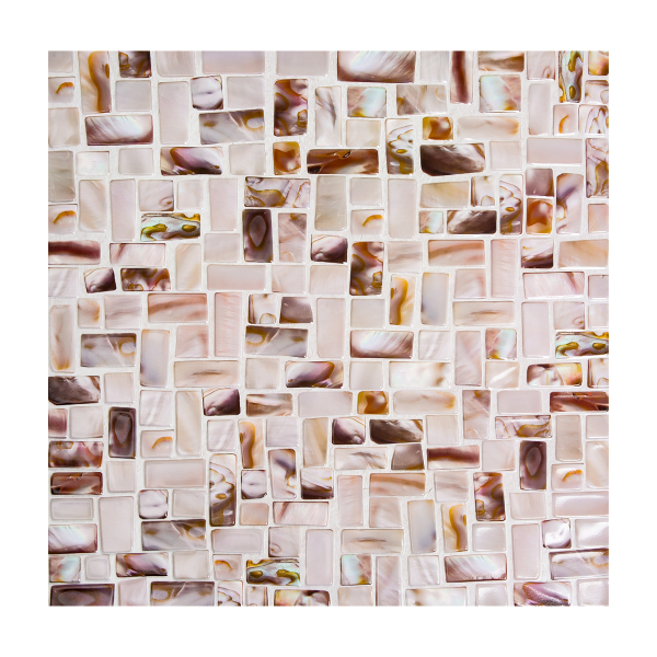 Панель ПВХ 0,3 самоклеящаяся серия "Эффект" мозаика "Перламутр" 4627198193831