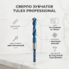 Сверло зубч.TULEX"PROFESSIONAL"6012406 по каф.и стек.,с пыл-ем,4 реж,лезв.,6-гр хв,1/4,6мм(1шт/уп)