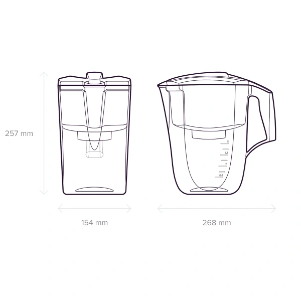 Водоочиститель Кувшин Аквафор Гарри модель P42А5N (зеленый)