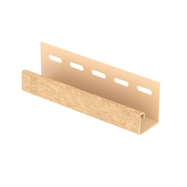 J-планка (ПВХ).0044.Н. кирпич песочный