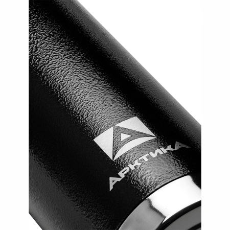 Термос Арктика 106-900C вакуумный для напитков с ситечком 900 мл черный