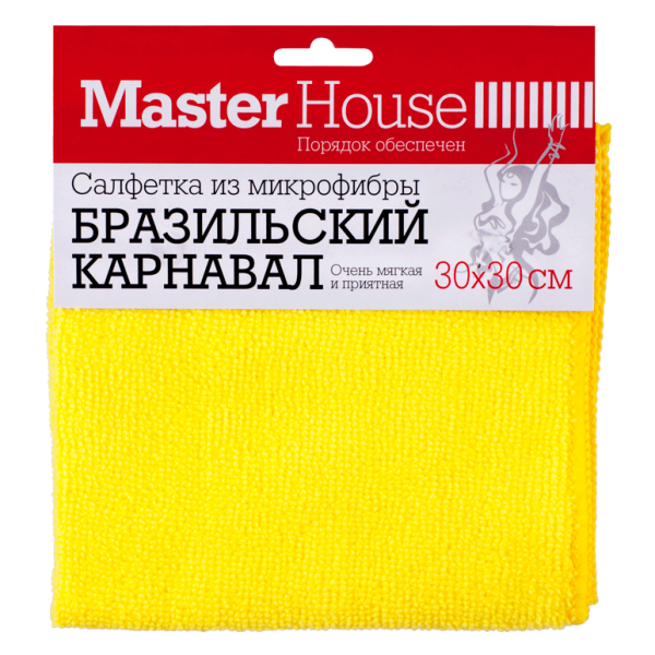 Салфетка Бразильский карнавал из микрофибры 30x30 см 60154